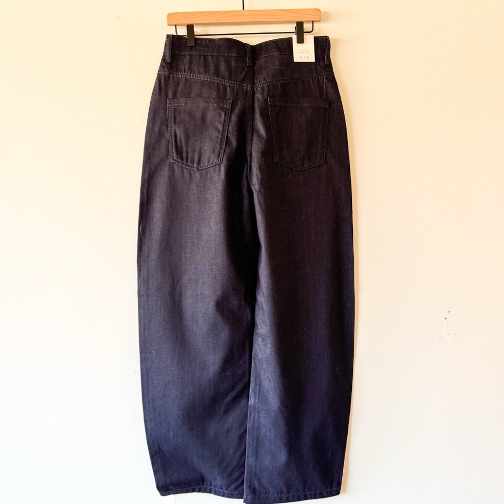 Zara Collection Barrel High Waist Jeans Size 4 - Picture 6 of 10
